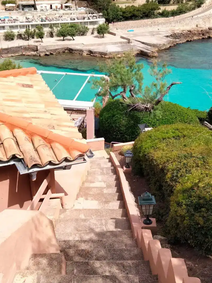 Terrace of Flat for rent in Pollença  with Air Conditioner, Private garden and Furnished