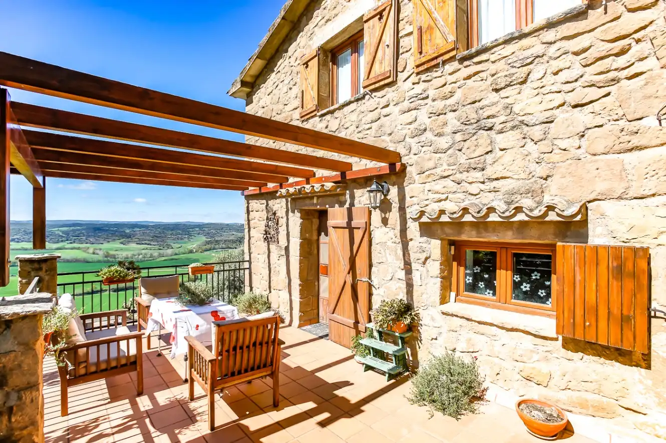 Terrassa de Finca rústica en venda en Vilanova de l'Aguda