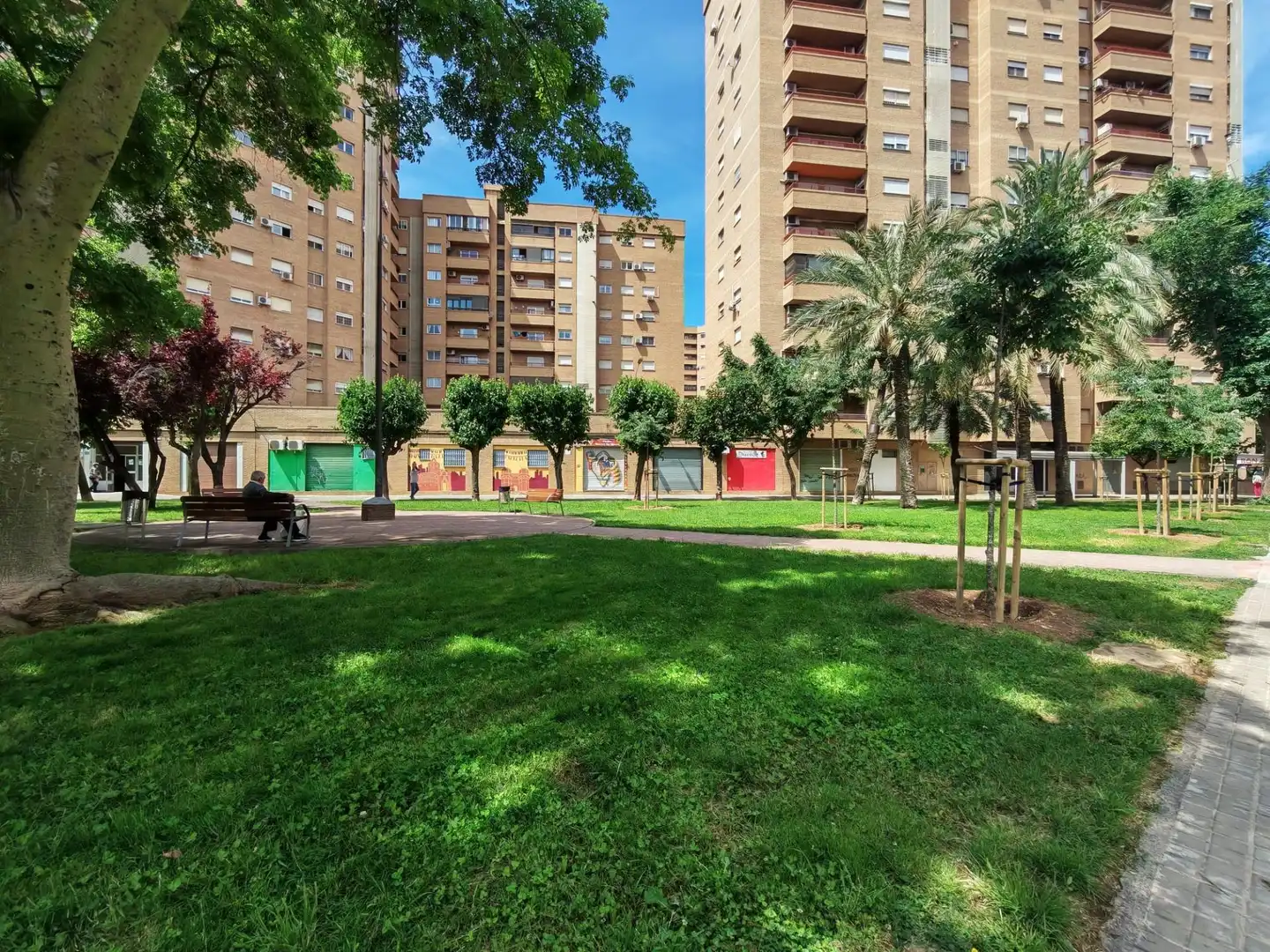 Exterior view of Flat for sale in Xirivella  with Air Conditioner, Terrace and Balcony