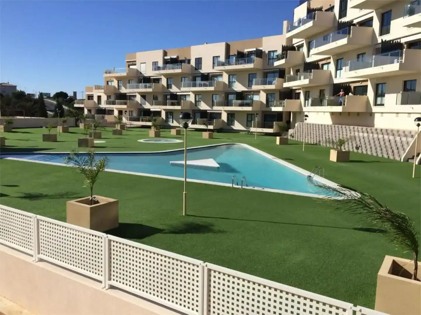 Schwimmbecken von Wohnung zum Verkauf in Orihuela mit Klimaanlage, Schwimmbad und Balkon