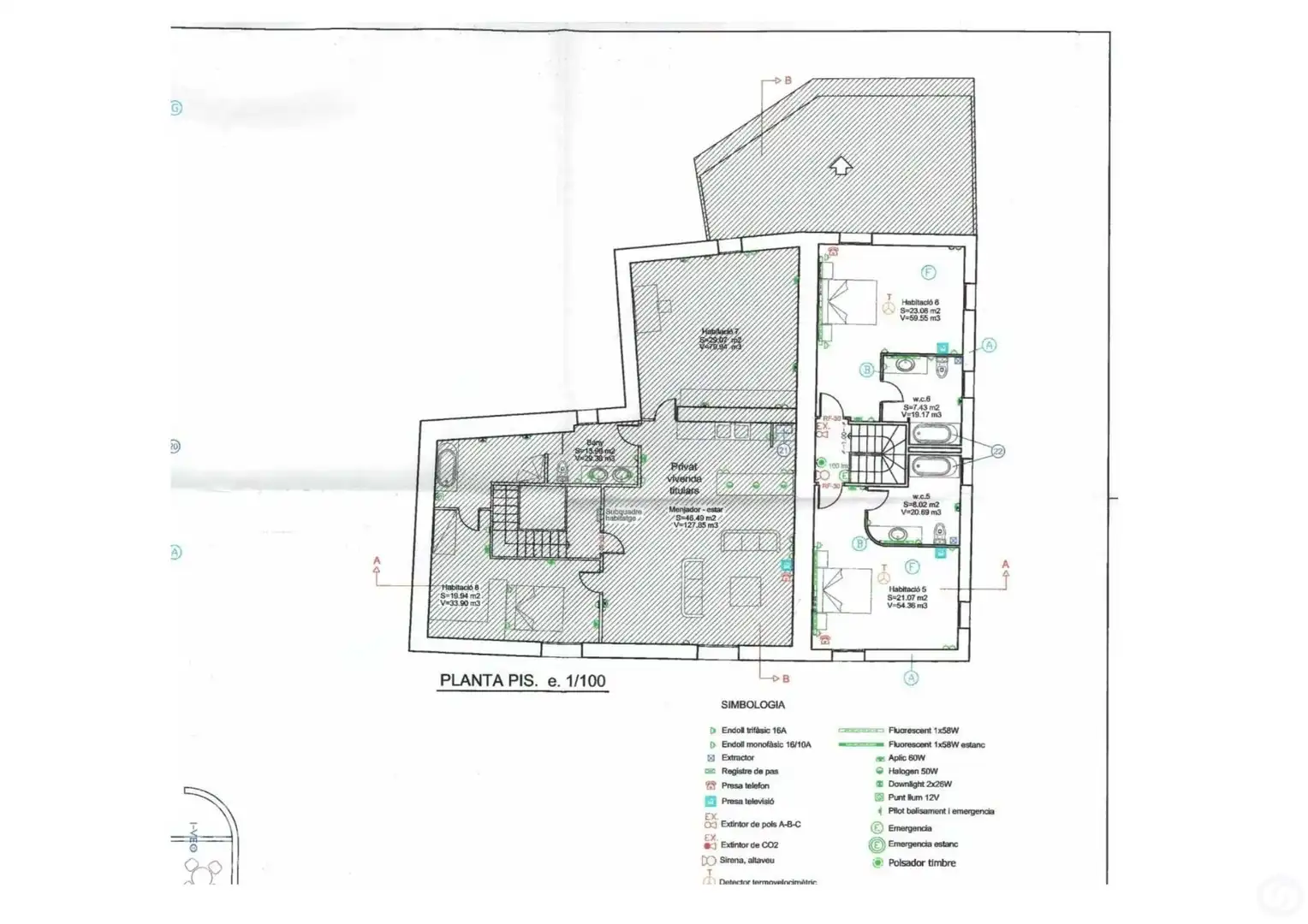 Houses for sale in La Vall de Bianya  with Heating, Terrace and Storage room