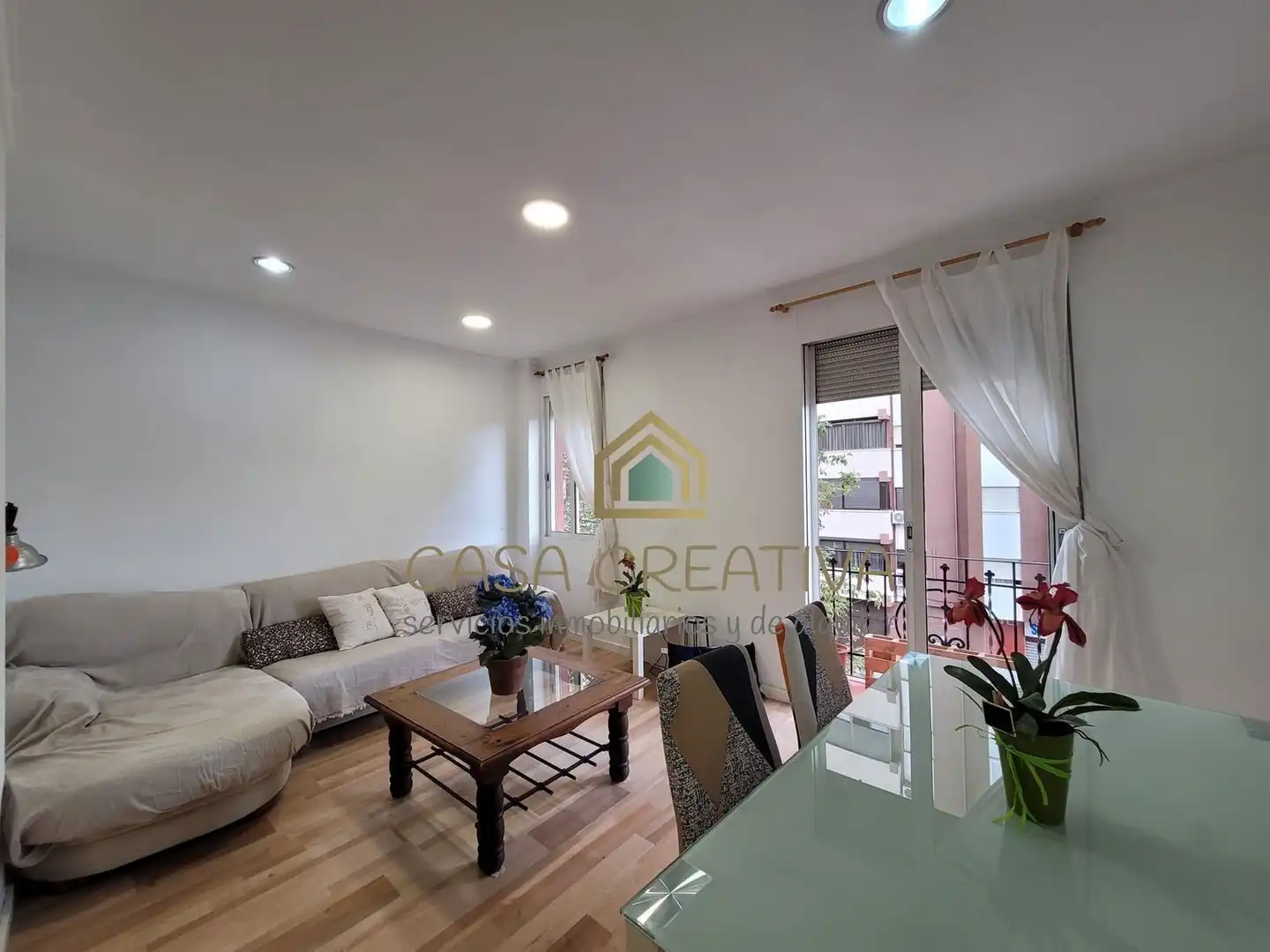 Wohnzimmer von Wohnung zum Verkauf in Valencia mit Klimaanlage, Heizung und Möbliert