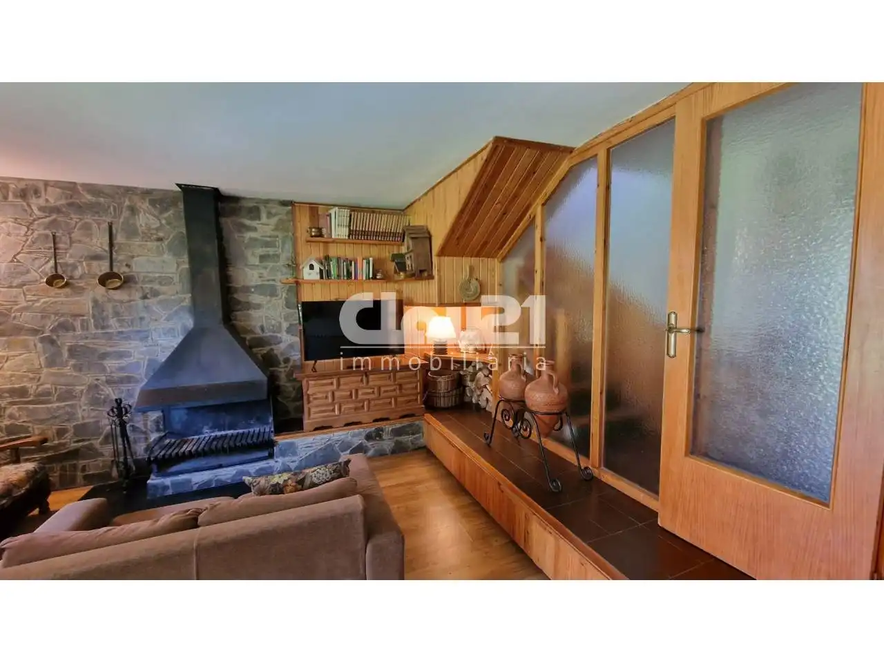 Sala de estar de Casa o chalet de alquiler en Guils de Cerdanya con Terraza, Amueblado y Piscina comunitaria