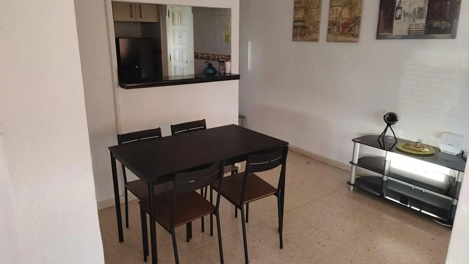 Dining room of Apartments for sale in Benidorm  with Air Conditioner, Terrace and Furnished