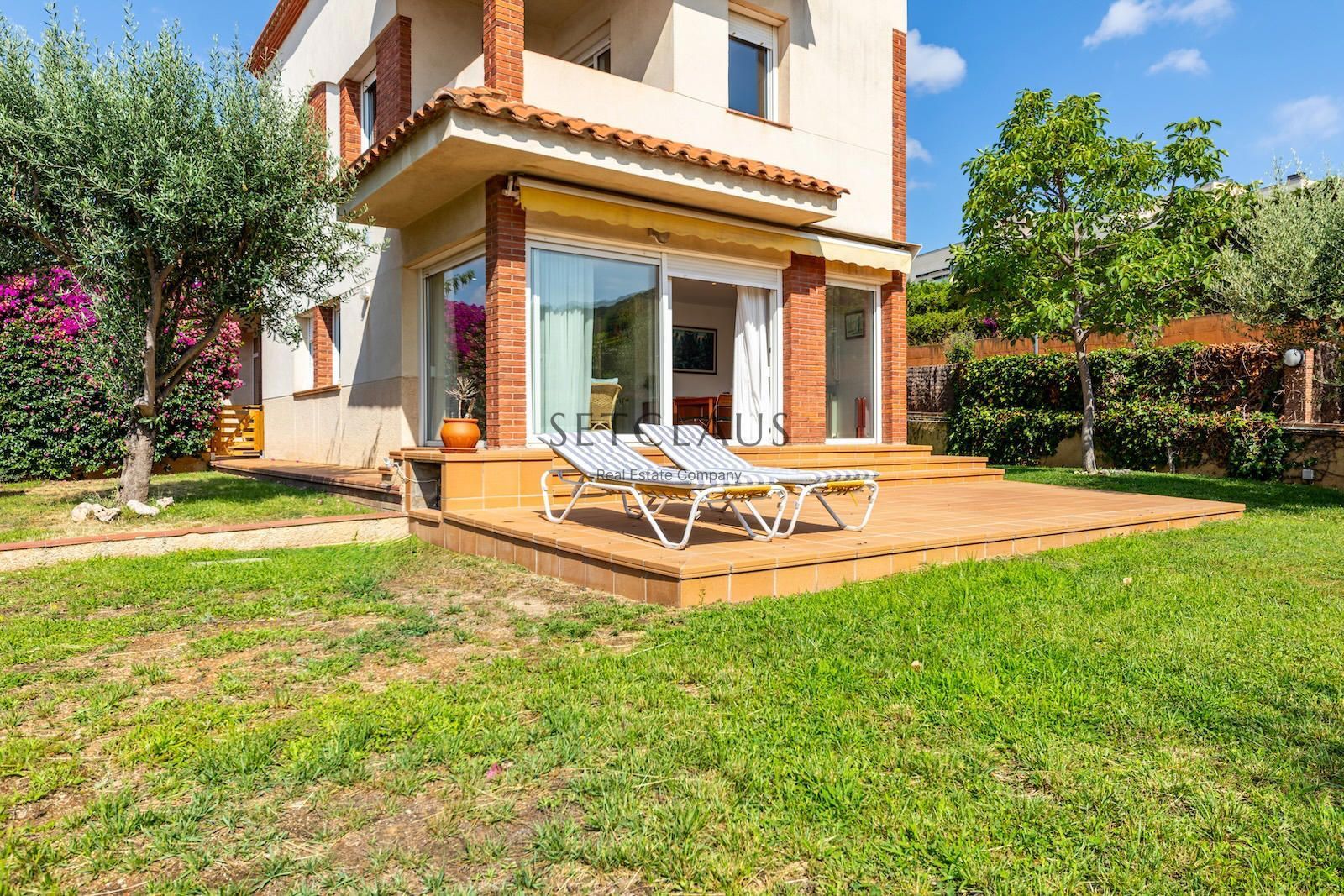Garden of Single-family semi-detached to rent in Teià  with Heating, Private garden and Terrace