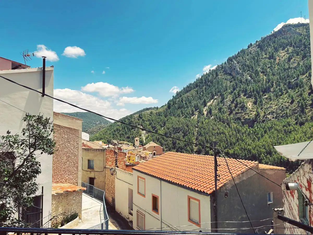 Exterior view of Houses for sale in Bogarra  with Air Conditioner and Storage room