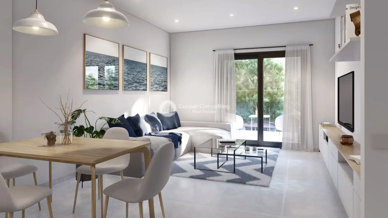 Sala de estar de Apartamento en venta en Torre-Pacheco con Calefacción, Terraza y Trastero