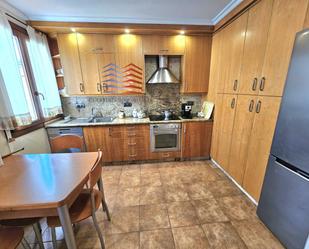 Kitchen of Flat for sale in Ourense Capital   with Heating and Balcony