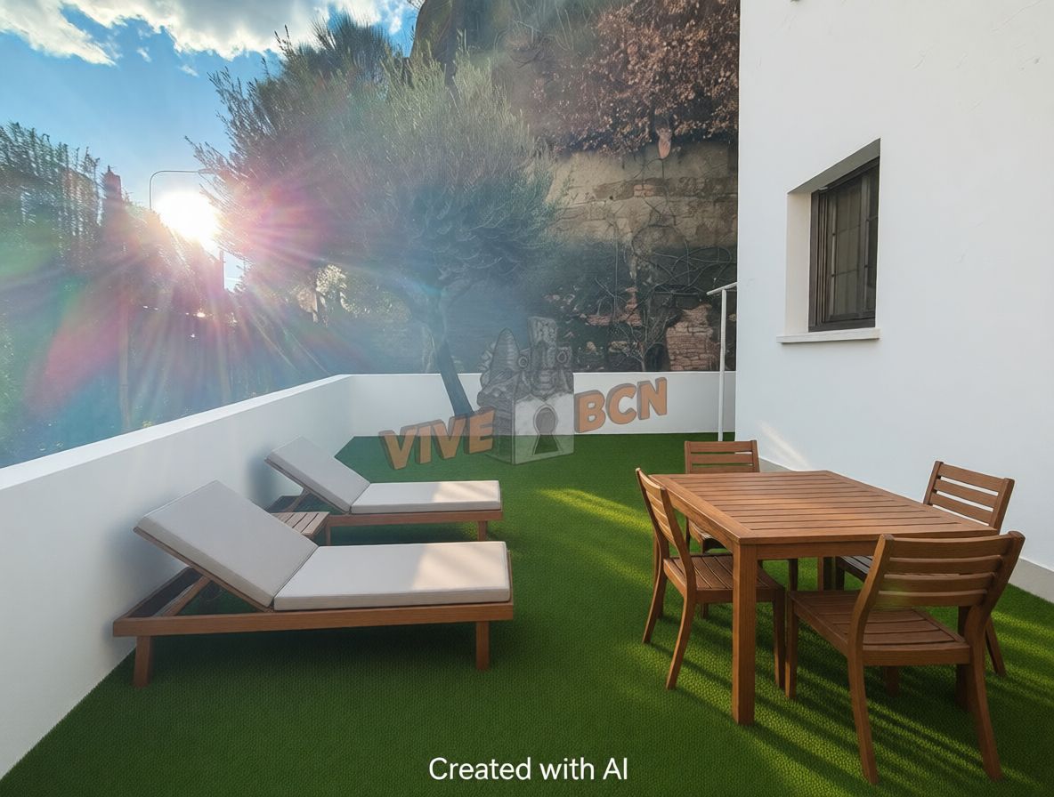 Terrace of Single-family semi-detached for sale in Sant Celoni  with Heating, Terrace and Storage room