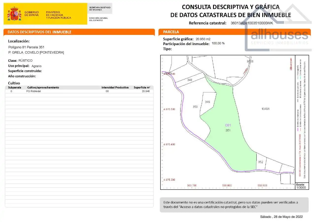 Rural land for sale in Covelo, imagen 9