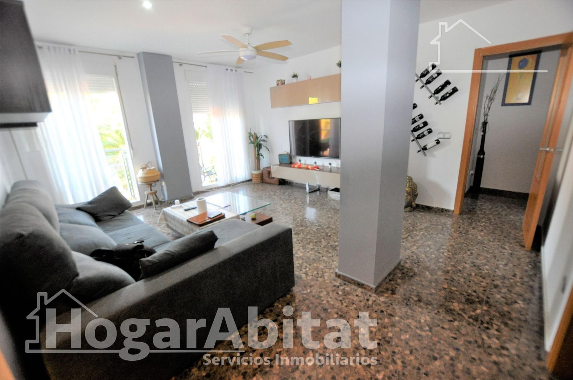 Living room of Flat for sale in Rafelbuñol / Rafelbunyol  with Air Conditioner and Balcony