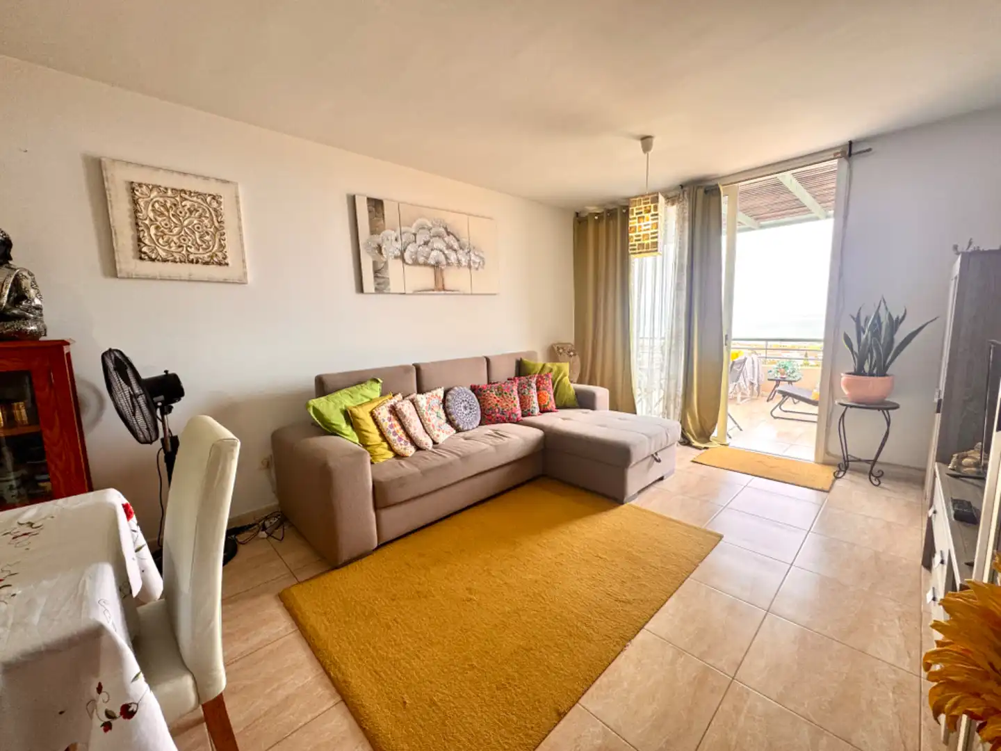 Sala de estar de Ático en venta en Adeje con Terraza, Trastero y Amueblado
