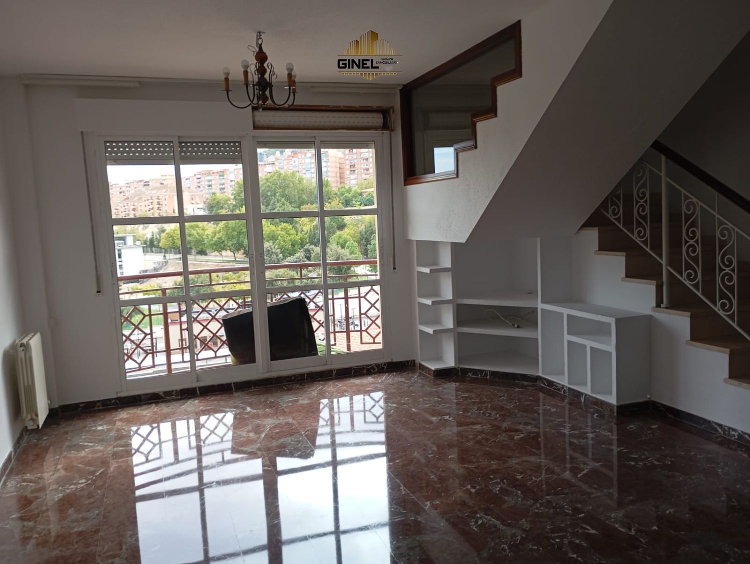 Bedroom of Duplex to rent in  Jaén Capital  with Air Conditioner, Heating and Terrace