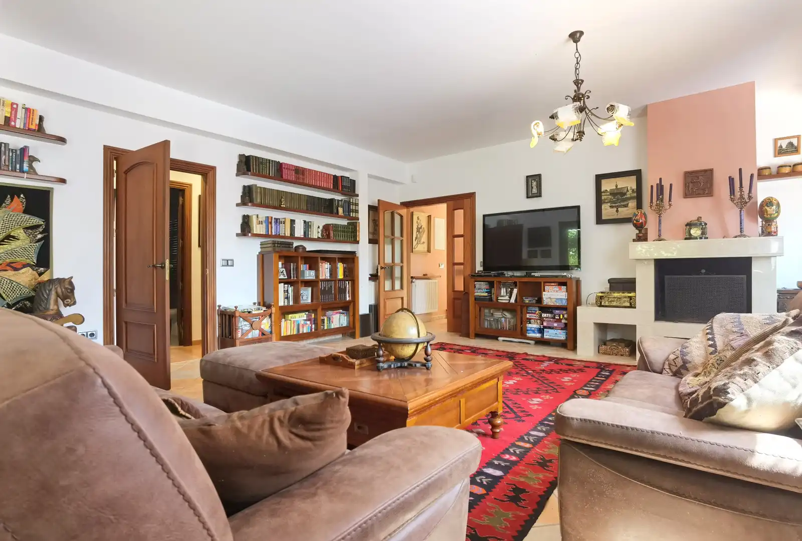 Sala de estar de Casa o chalet en venta en Empuriabrava con Aire acondicionado, Calefacción y Jardín privado