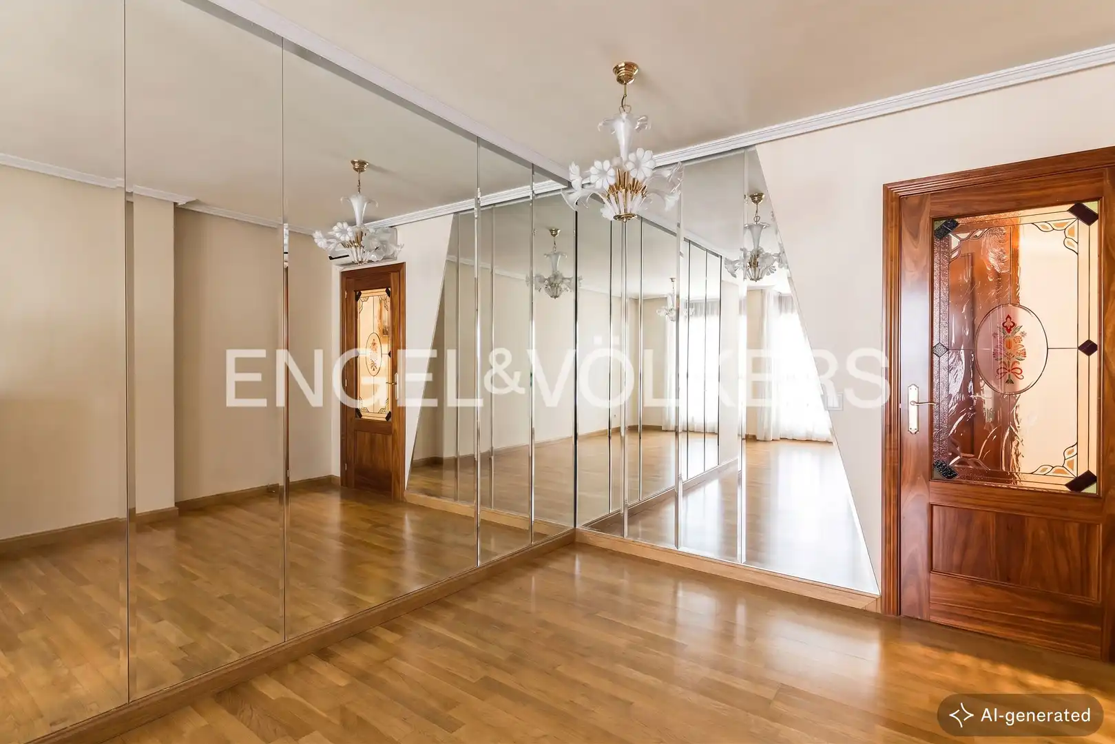 Flat for rent in Madrid  with Air Conditioner, Heating and Private garden