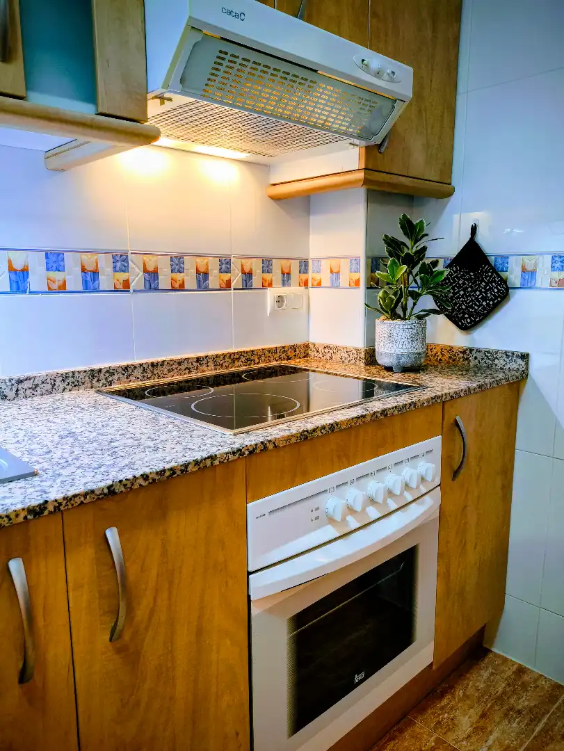 Kitchen of Apartments for sale in La Manga del Mar Menor  with Air Conditioner, Heating and Terrace