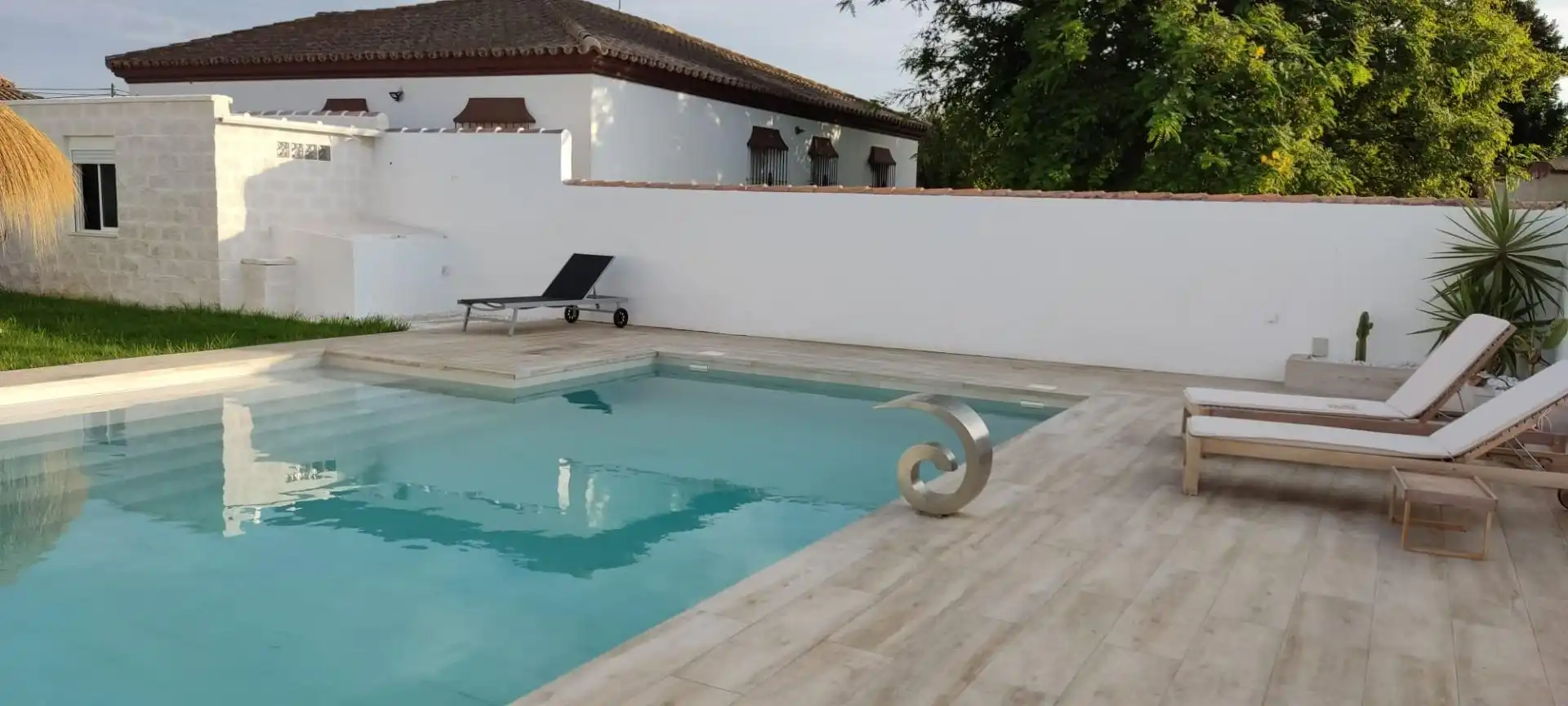 Villa mit Pool zur Miete in Los Franceses – La Vega, imagen 4