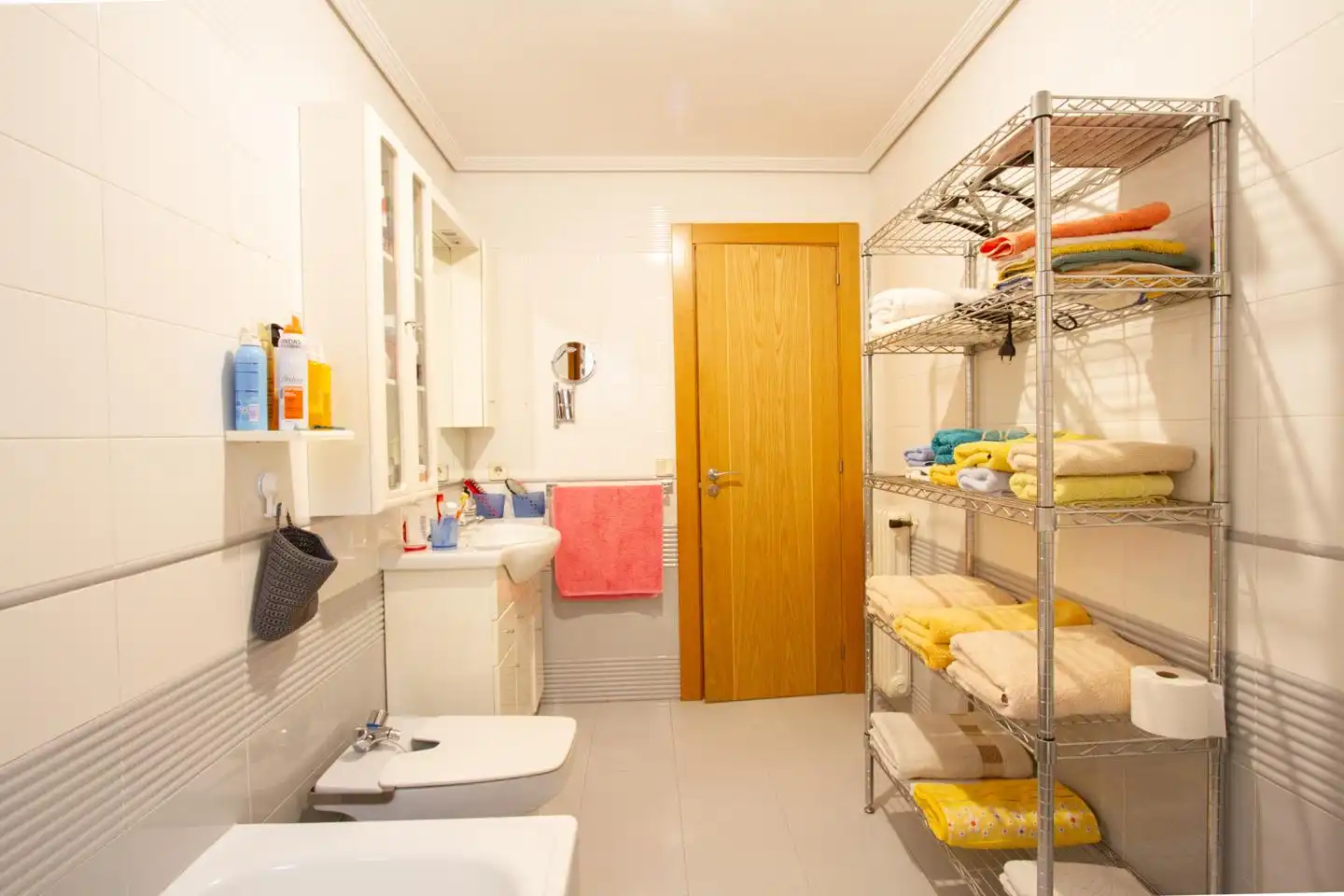 Badezimmer von Maisonette zum Verkauf in Villava / Atarrabia mit Klimaanlage, Heizung und Terrasse