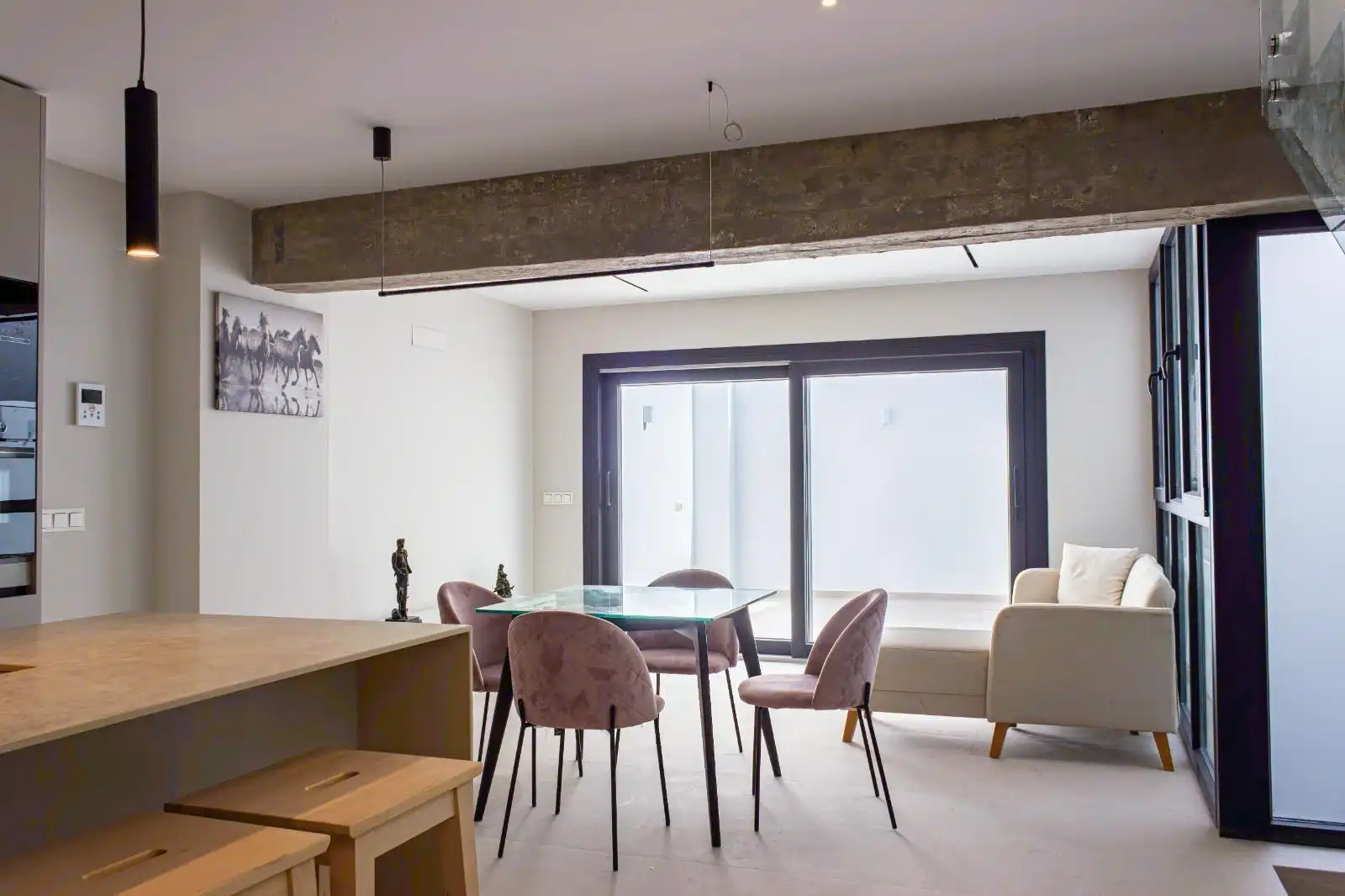 Comedor de Casa adosada en venta en Málaga con Aire acondicionado, Calefacción y Terraza