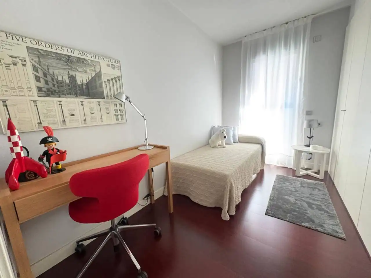 Schlafzimmer von Wohnungen zum Verkauf in Barcelona mit Klimaanlage, Heizung und Parkett