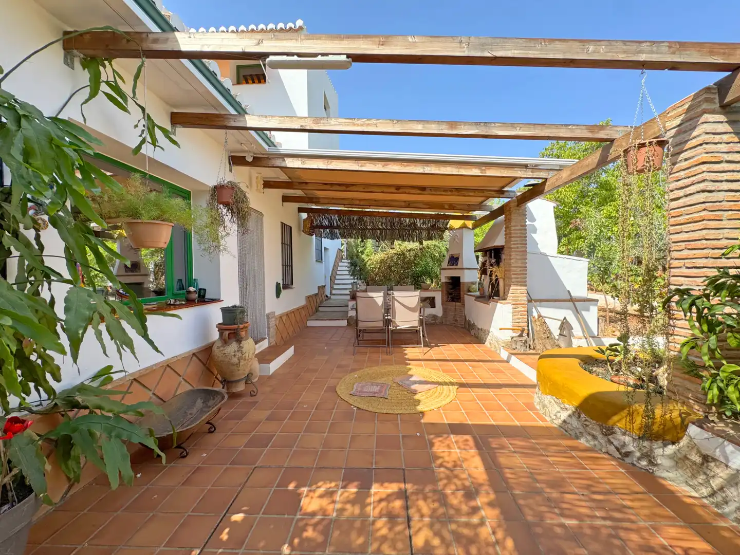 Terrassa de Casa o xalet en venda en Alhaurín de la Torre amb Aire condicionat, Calefacció i Jardí privat