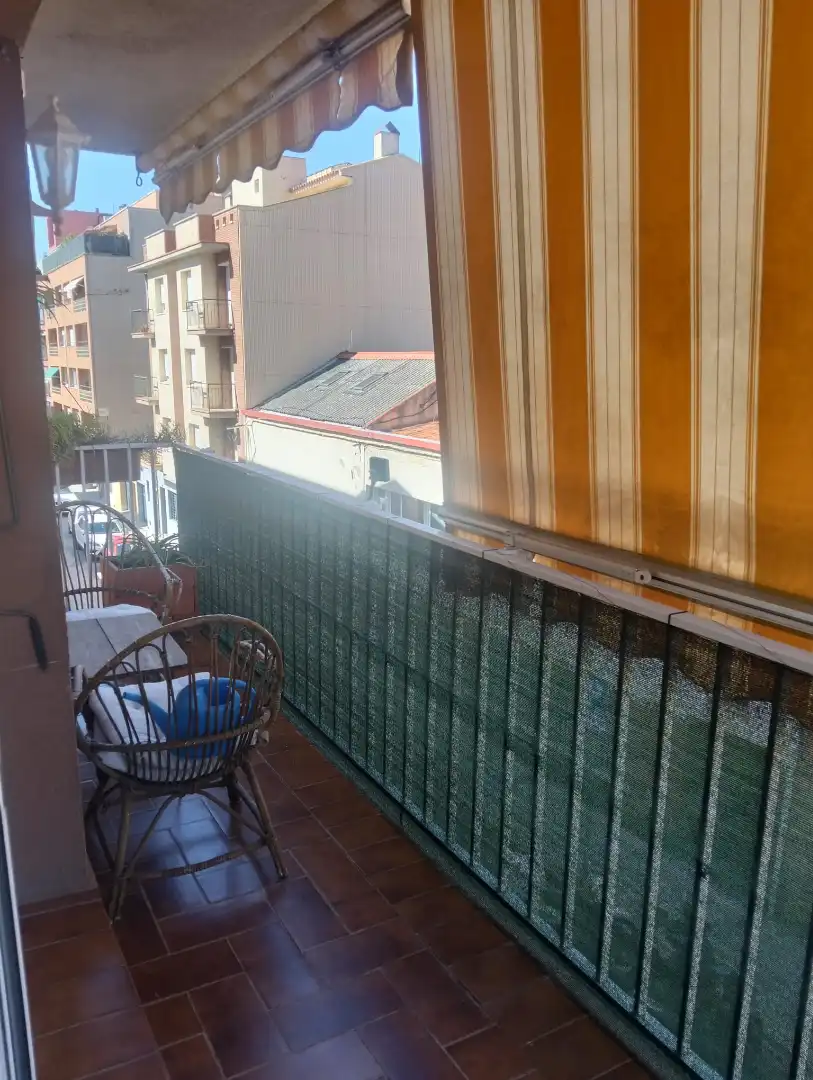 Balcony of Flat for sale in Terrassa  with Air Conditioner, Heating and Storage room