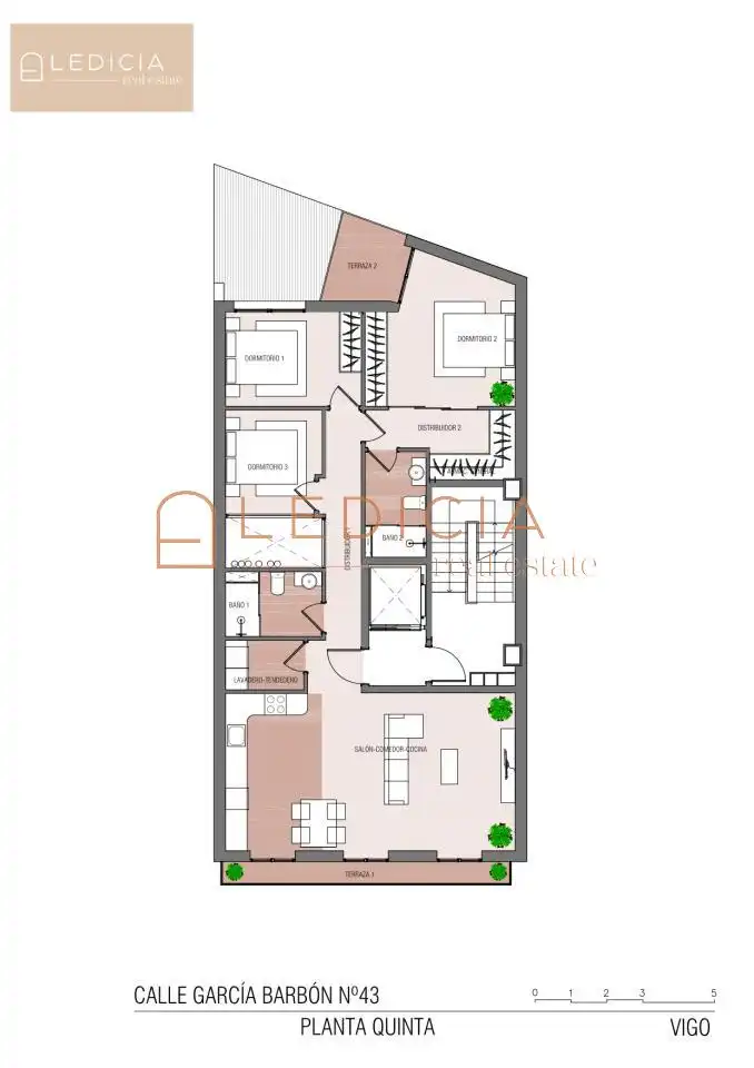 Piso en venta en Vigo  con Calefacción, Terraza y Amueblado