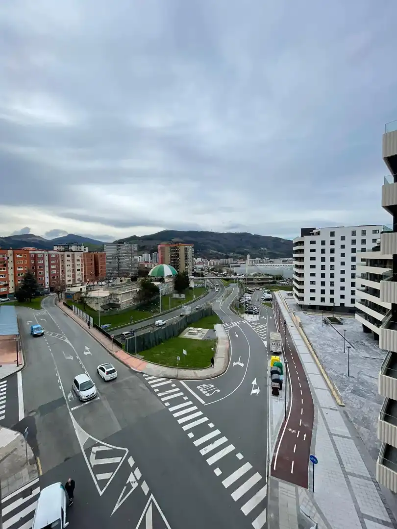 Exterior view of Flat for sale in Barakaldo   with Heating, Parquet flooring and Terrace