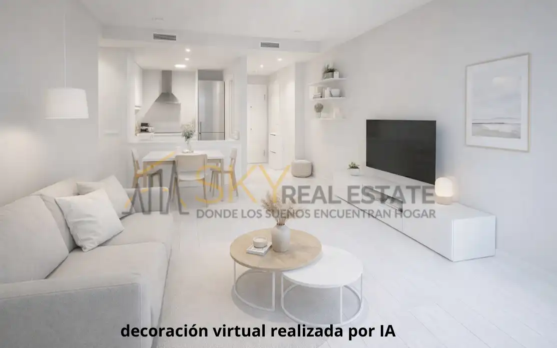 Sala d'estar de Pis en venda en  Valencia Capital amb Aire condicionat, Calefacció i Terrassa