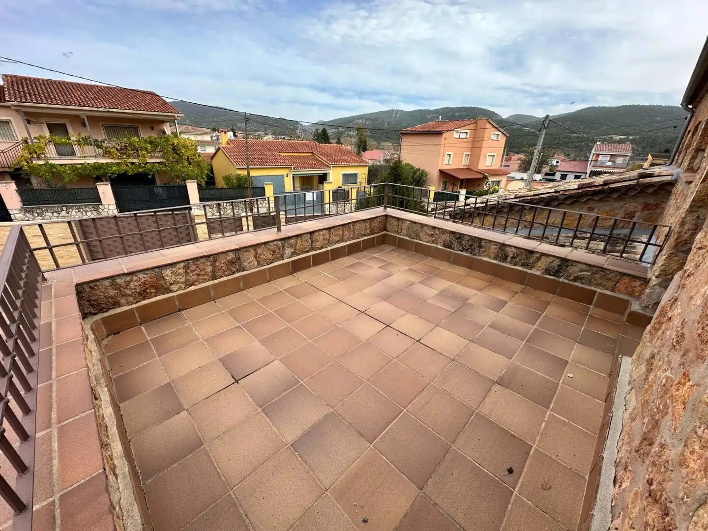 Terraza de Casa o chalet en venta en Villalba de la Sierra con Aire acondicionado, Calefacción y Terraza