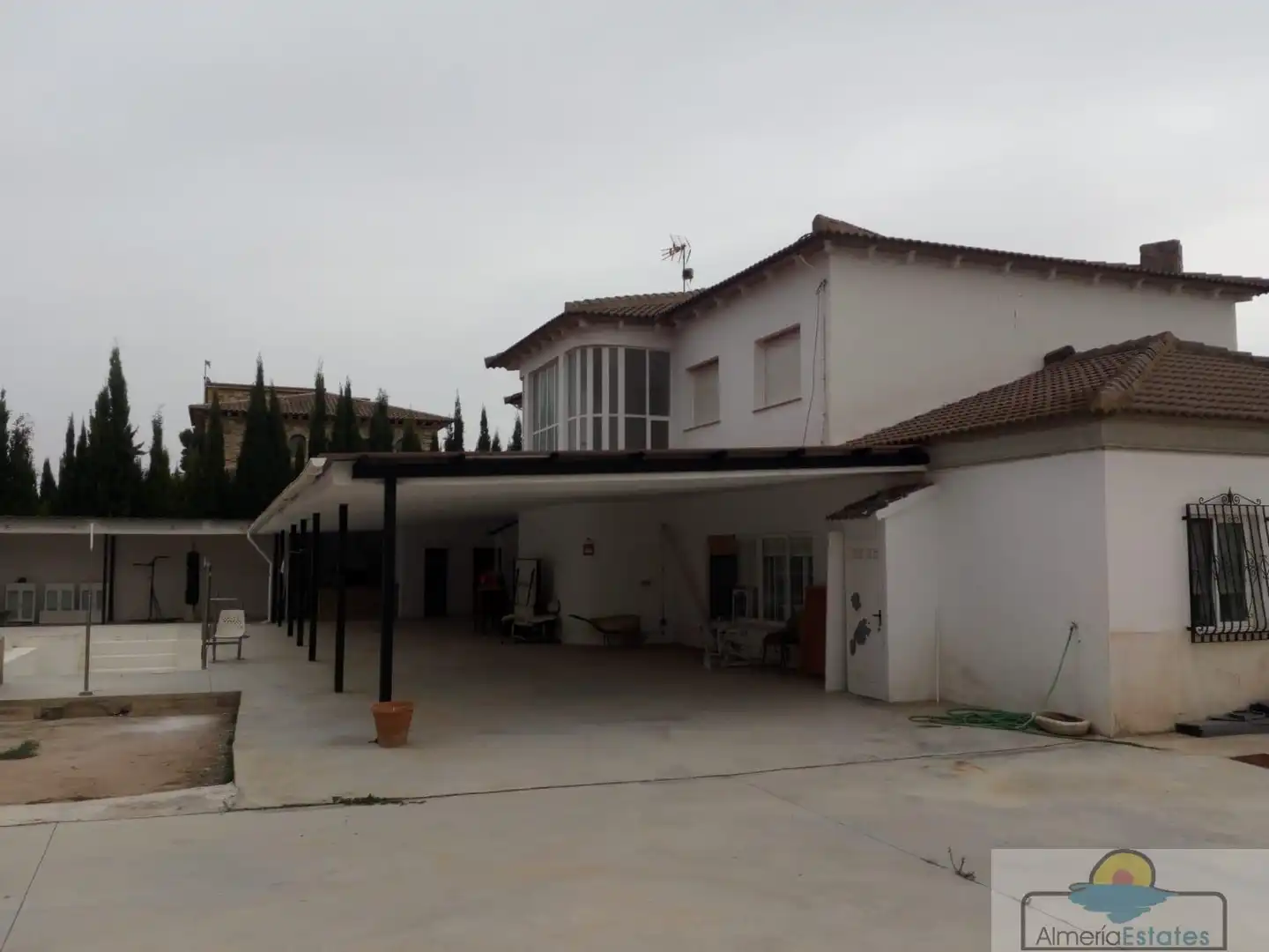 Vista exterior de Casa o chalet en venta en Tíjola con Piscina