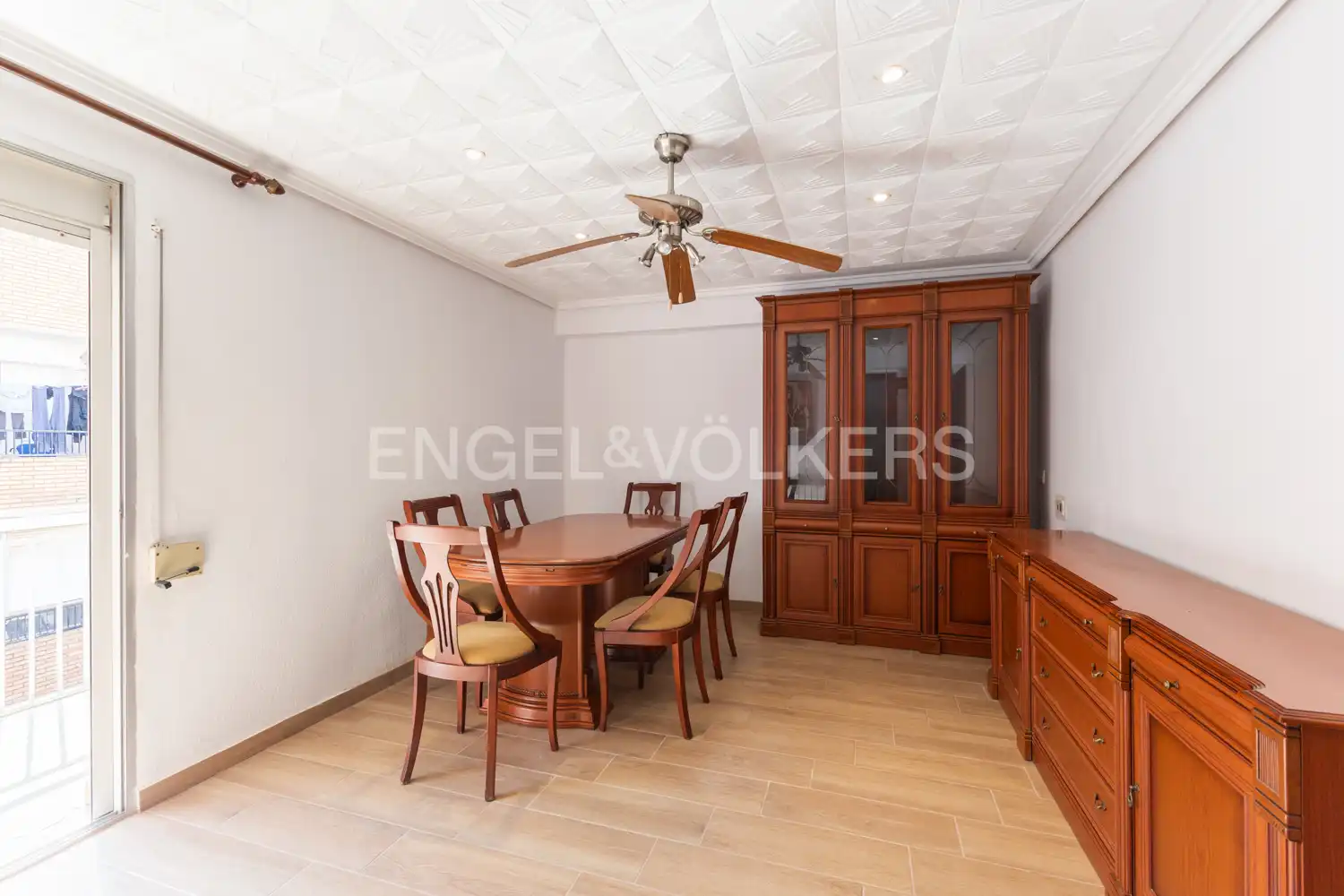 Comedor de Piso de alquiler en Sagunto / Sagunt con Aire acondicionado, Calefacción y Parquet