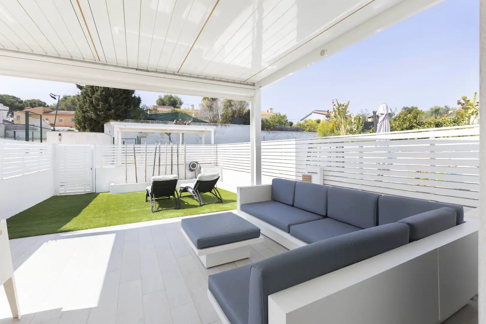 Terraza de Casa adosada en venta en San Antonio de Benagéber con Aire acondicionado, Calefacción y Terraza