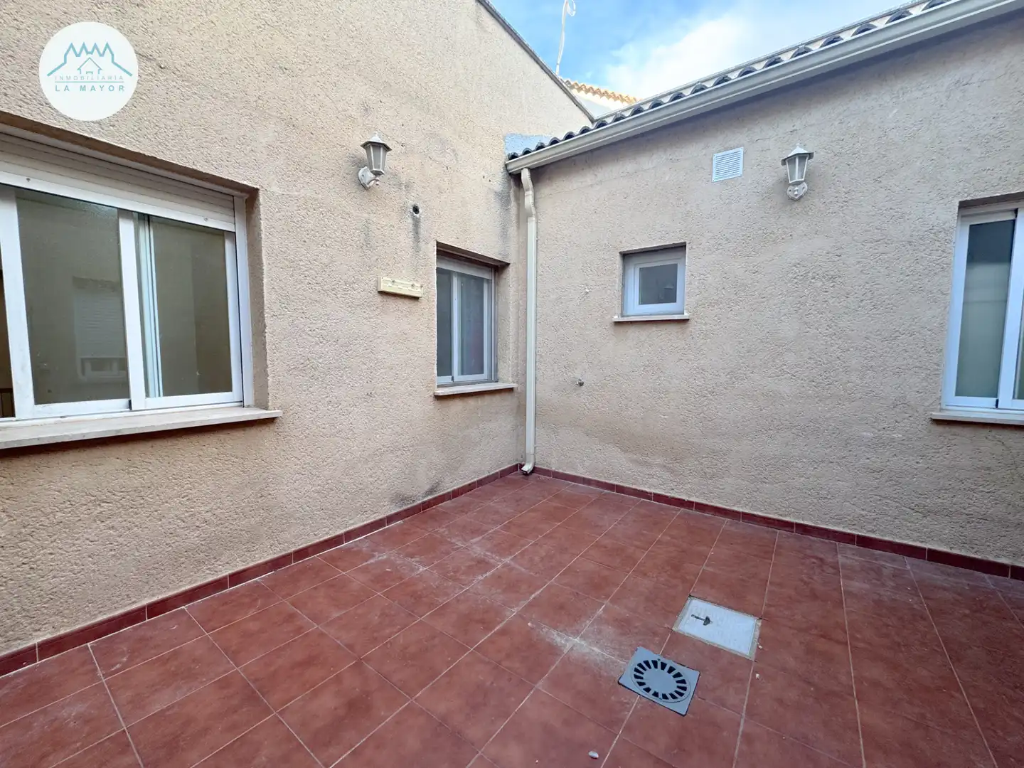 Terraza de Casa adosada en venta en Pozuelo de Calatrava con Calefacción, Terraza y Trastero