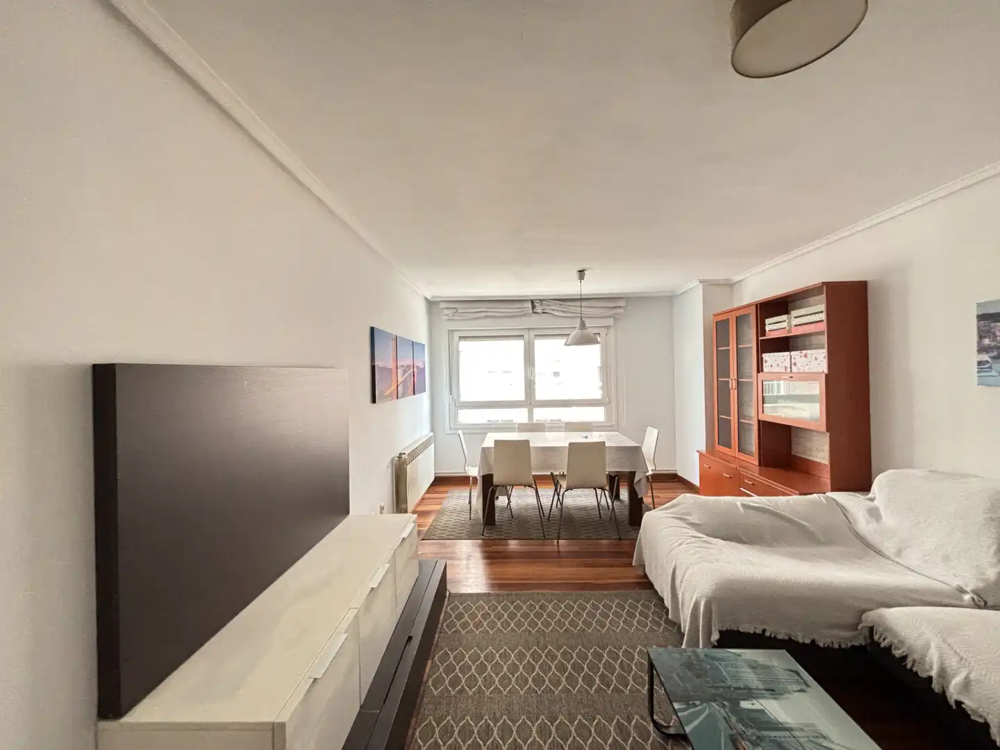 Wohnzimmer von Wohnung zur Miete in Santiago de Compostela  mit Heizung und Möbliert