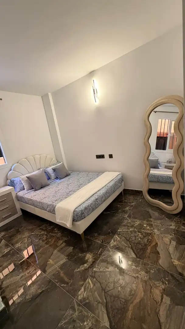 Bedroom of Apartments for rent in Marbella  with Air Conditioner, Heating and Private garden