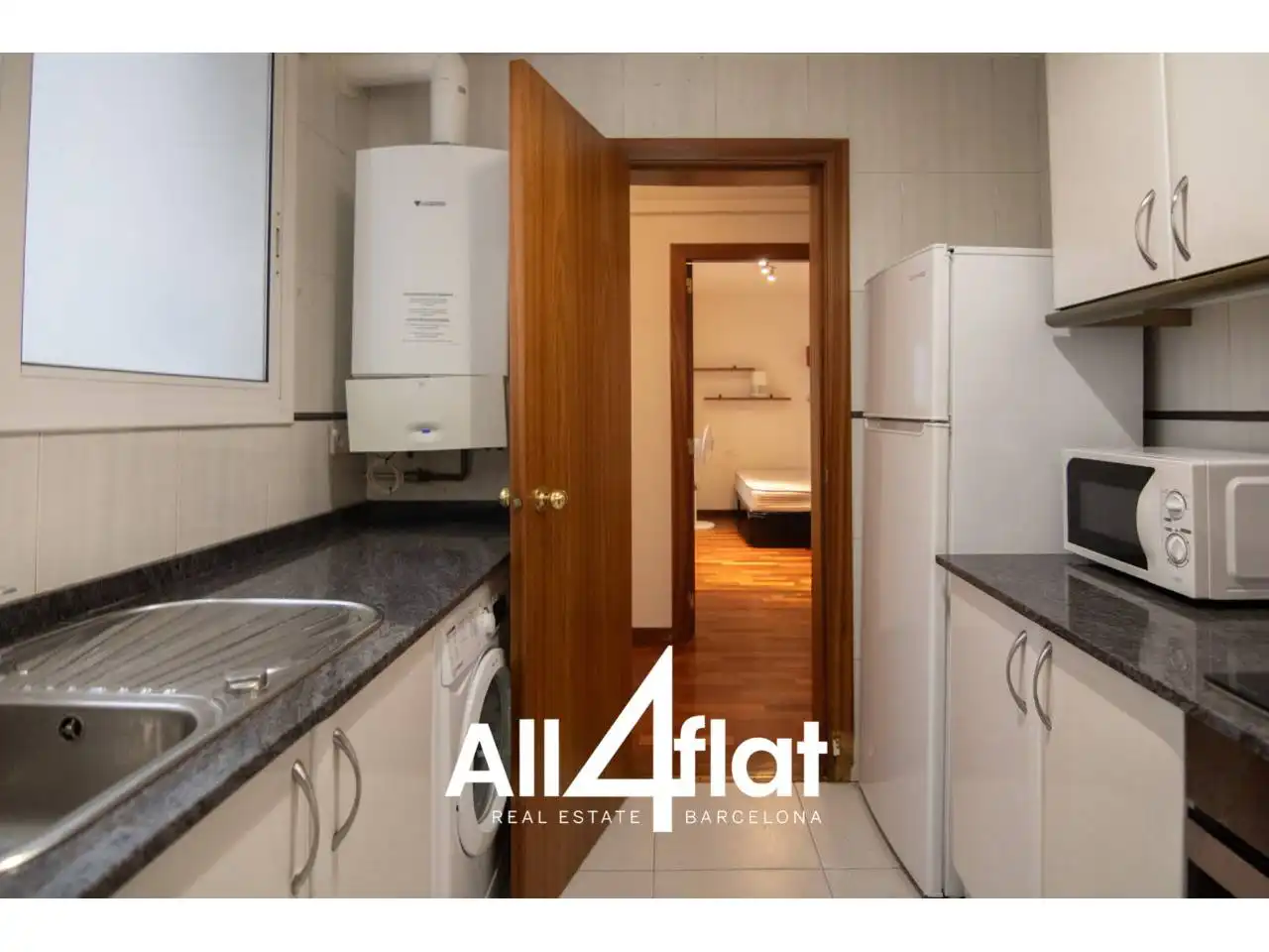 Cocina de Piso de alquiler en Gràcia