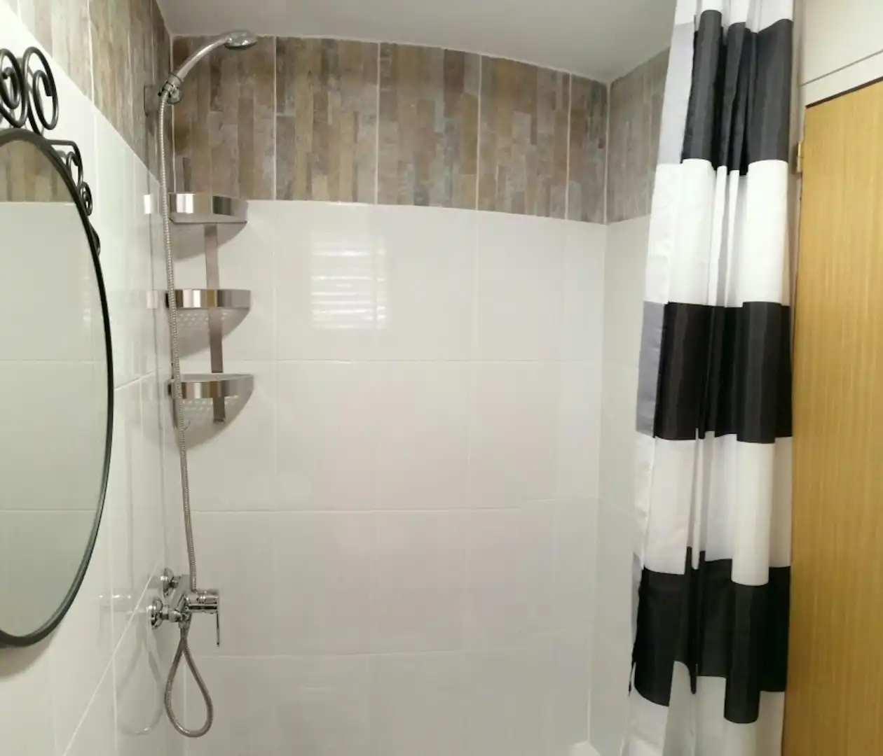 Badezimmer von Wohnung zur untervermieten in Barcelona mit Waschmaschine