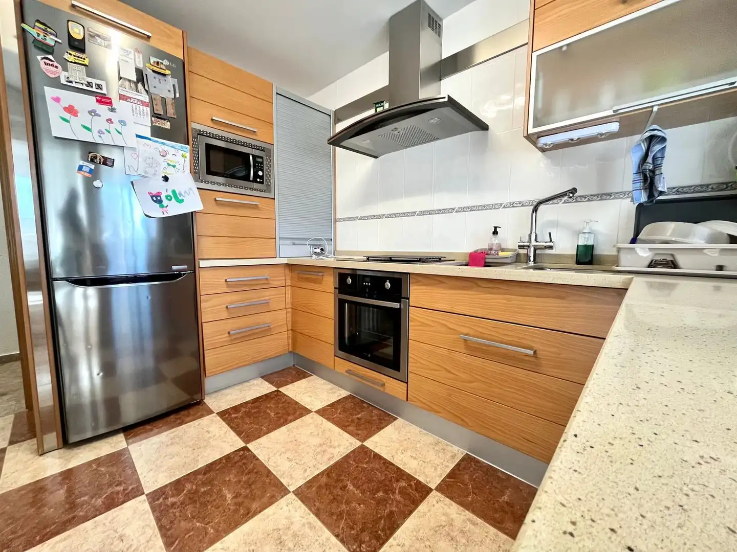 Cocina de Casa adosada en venta en Ciudad Real con Aire acondicionado, Calefacción y Internet