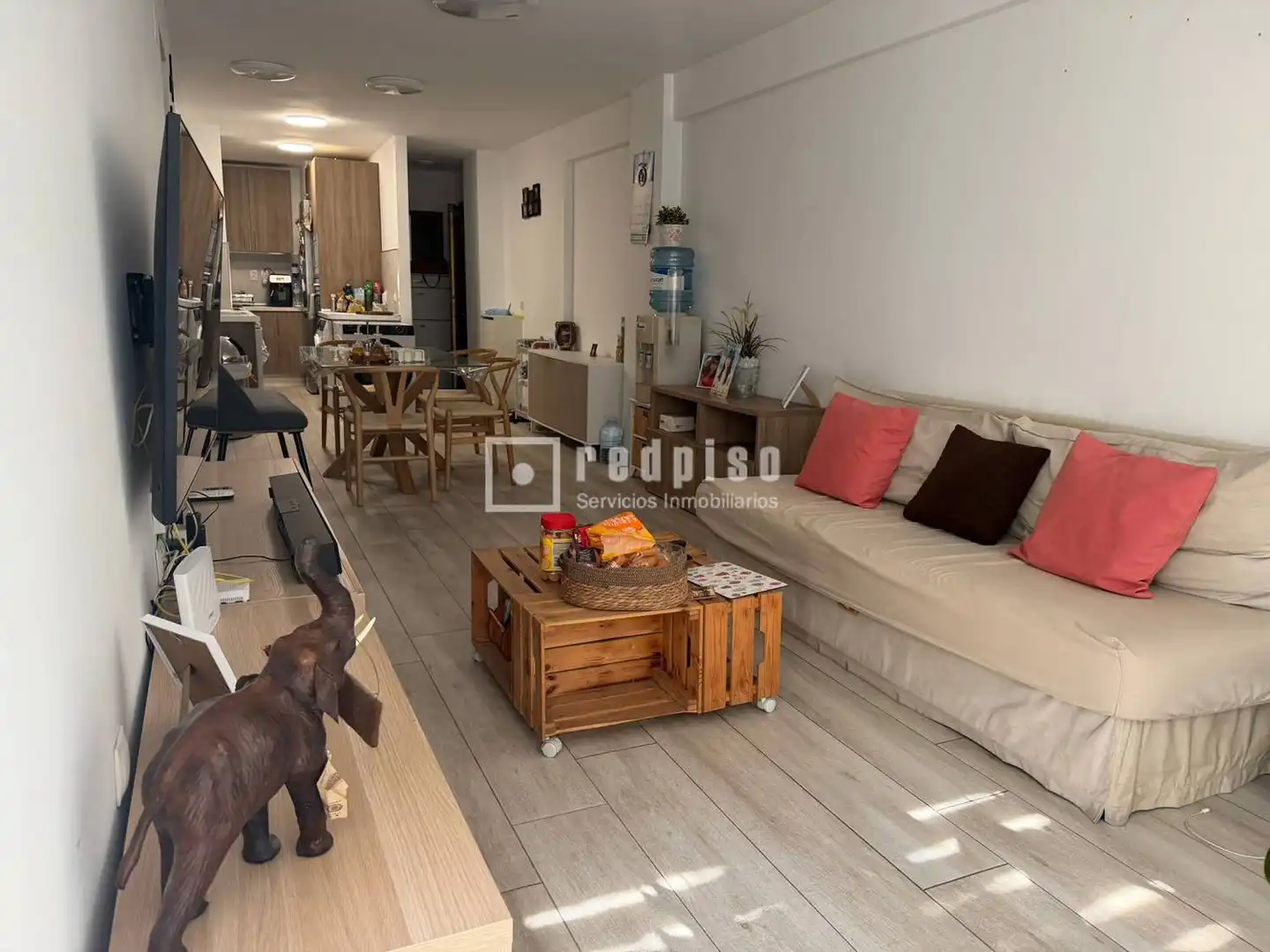 Sala de estar de Piso en venta en Málaga con Aire acondicionado y Terraza