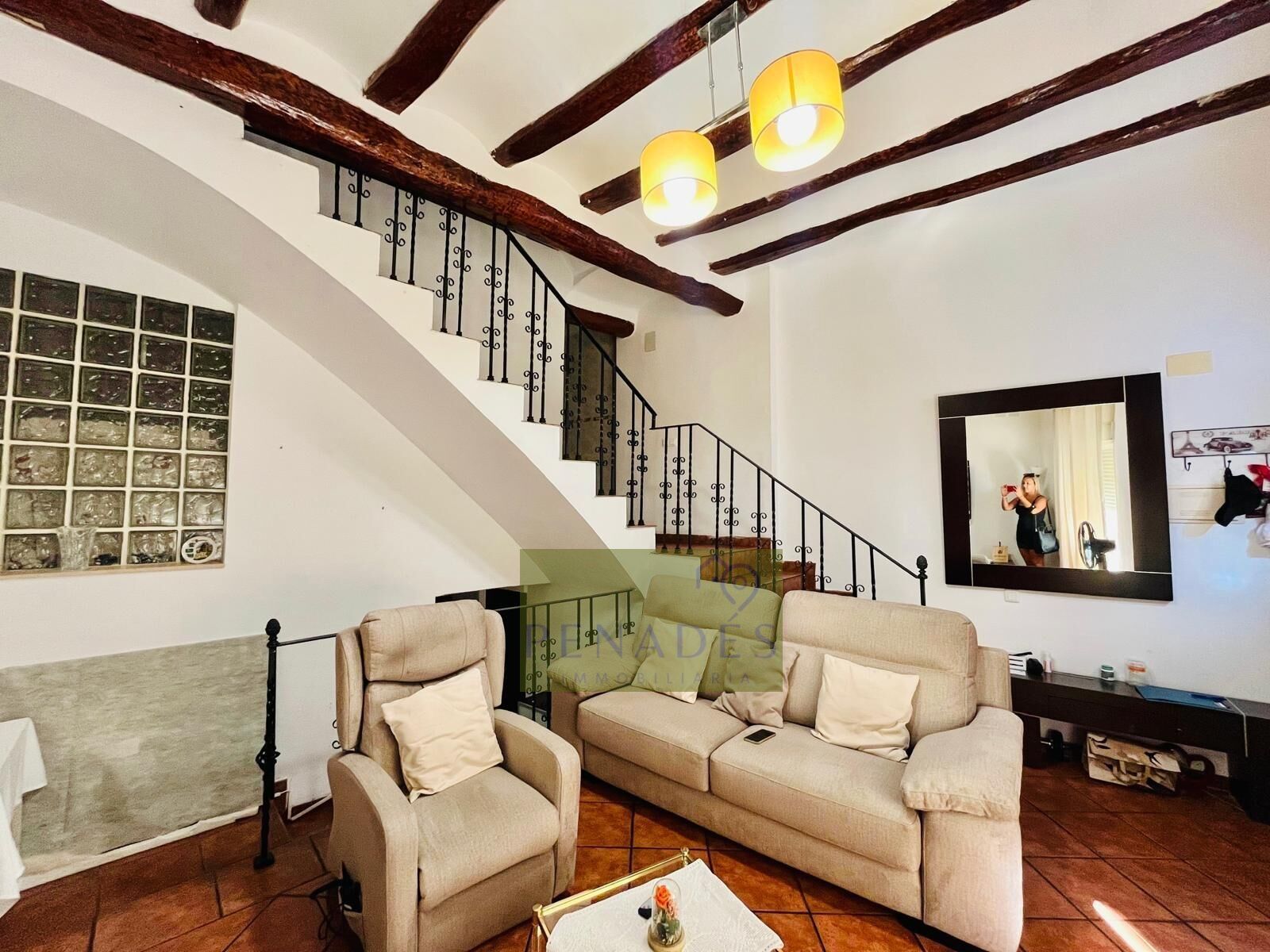 Living room of House or chalet for sale in Ontinyent  with Balcony