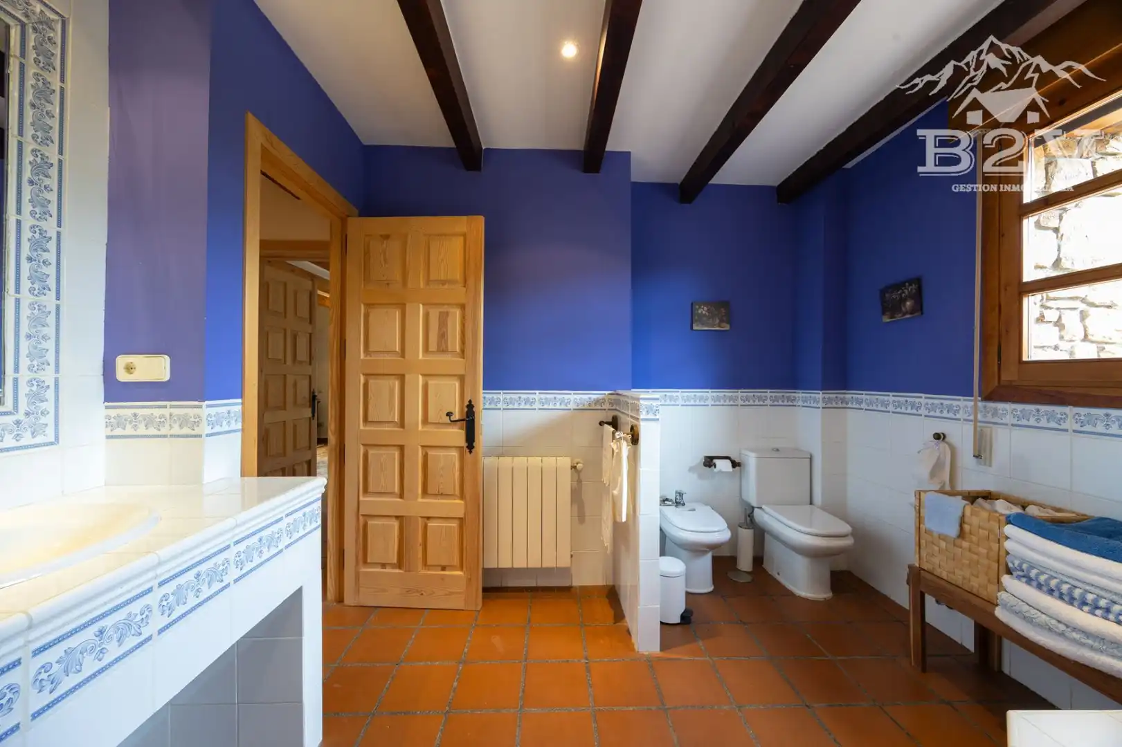 Baño de Casa o chalet en venta en Garganta de los Montes con Aire acondicionado, Calefacción y Jardín privado