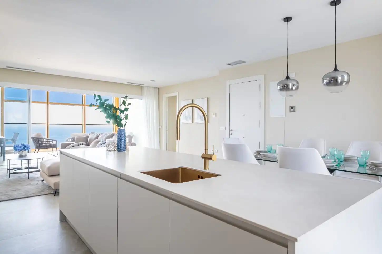 Cuina de Apartament en venda en Benidorm amb Aire condicionat, Calefacció i Piscina