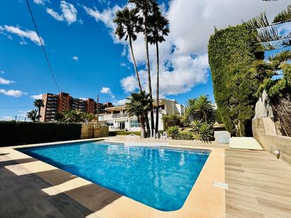 Swimming pool of House or chalet for sale in Alicante / Alacant  with Air Conditioner, Heating and Private garden