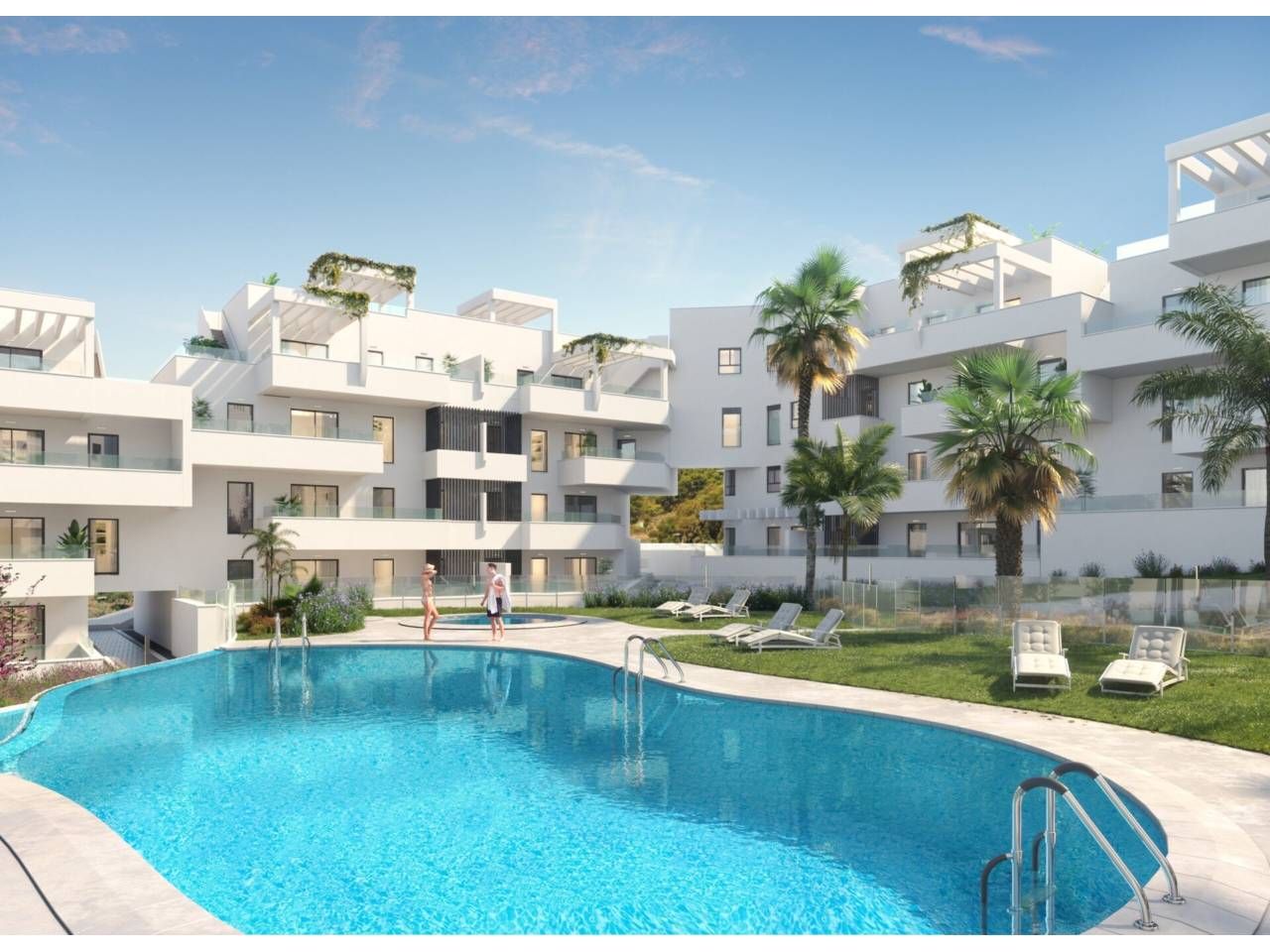 Exterior view of Apartment for sale in Málaga Capital  with Air Conditioner, Terrace and Storage room