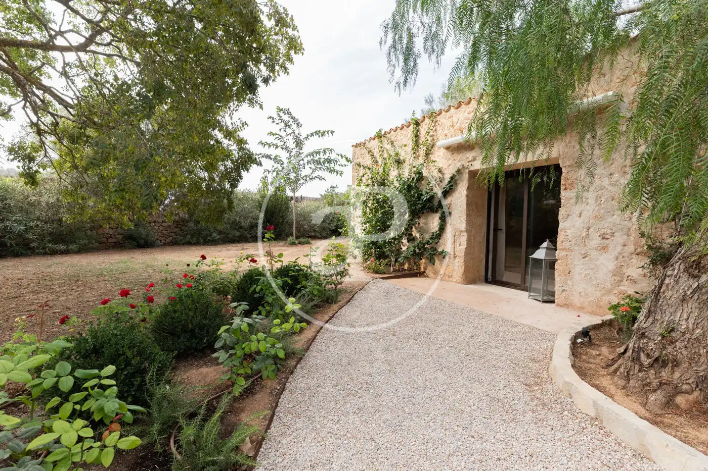 Garden of Houses for rent in Llucmajor  with Air Conditioner, Heating and Private garden