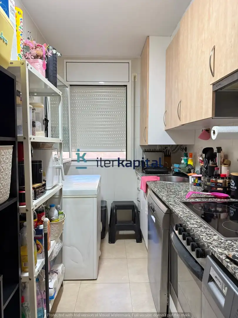 Cuina de Dúplex en venda en Castelló de Farfanya amb Aire condicionat, Calefacció i Terrassa
