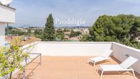 Terrace of Attic for sale in Sant Cugat del Vallès  with Air Conditioner and Swimming Pool