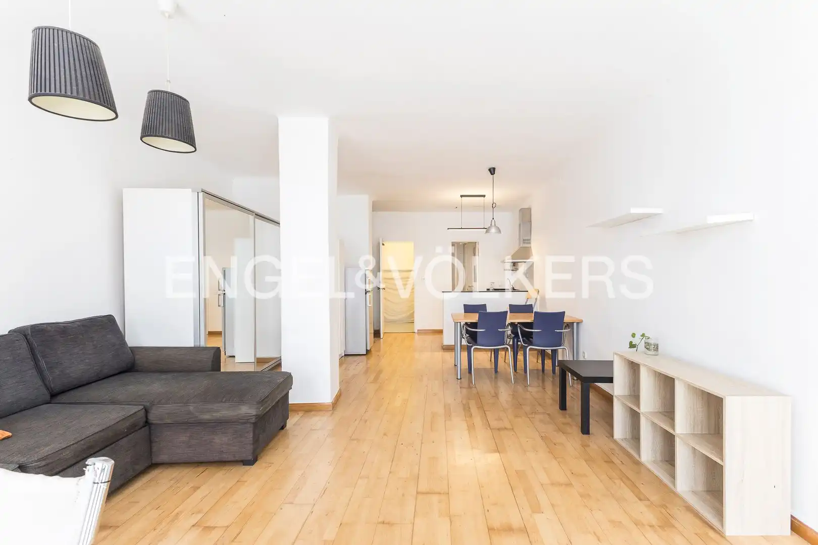 Sala d'estar de Apartament en venda en Sabadell amb Calefacció i Parquet