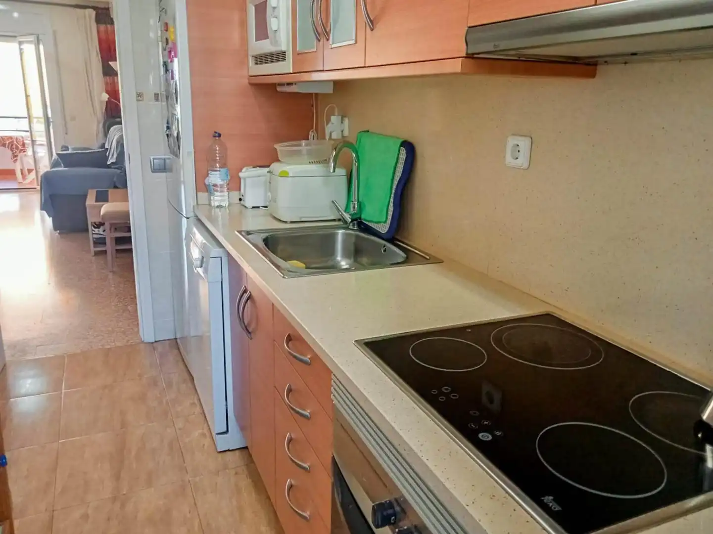 Kitchen of Flat for sale in Cunit  with Heating, Terrace and Storage room
